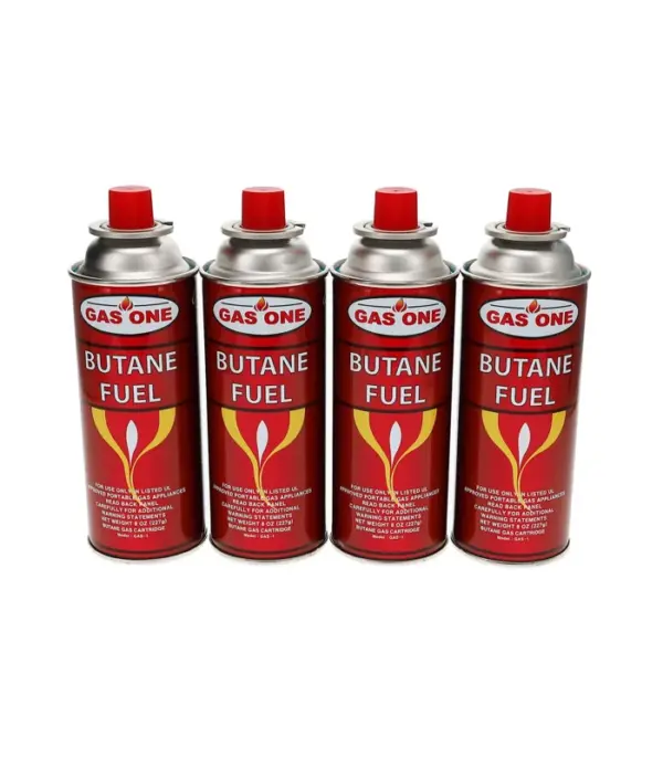 Gasone Butane Fuel Canister (4pack)
