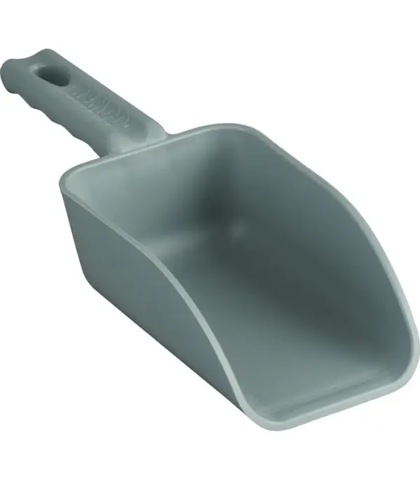 Vikan Remco 630088 Color-Coded Plastic Hand Scoop - BPA-Free Food-Safe Kitchen Utensils, Restaurant and Food Service Supplies, 16 oz, Gray